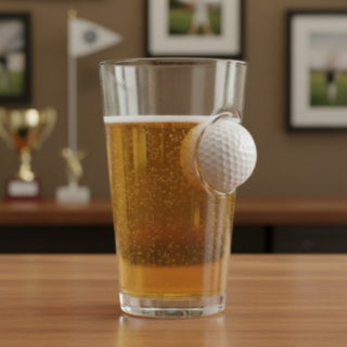 Golfboll Glas