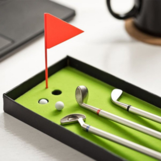 Golf Kulspetspennor Set Med Green