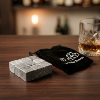 Whisky Sten Set Grå