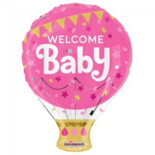Luftballong Welcome Baby Folieballong