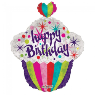 Cupcake Folieballong