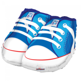 Sneakers Folieballong Ljusblå