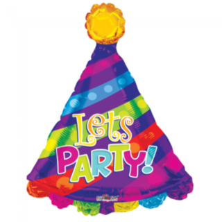Folieballong Partyhatt