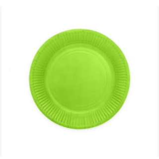 Middagstallrikar Limegröna
