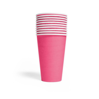 Pappmuggar Cerise