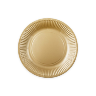Middagstallrikar Guld