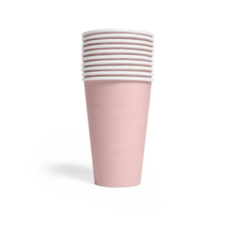 Pappmuggar Roséguld