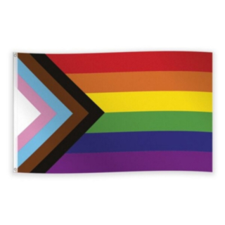 Progress Pride Flagga
