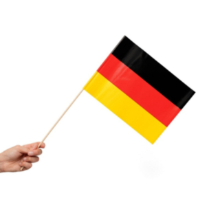 Tyskland Flagga På Pinne