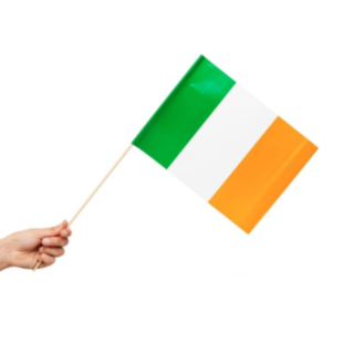 Irland Flagga På Pinne