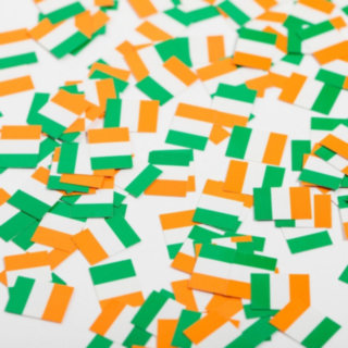 Irland Flagga Konfetti