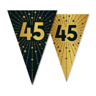 45 År Golden Celebrations Vimpelgirlang