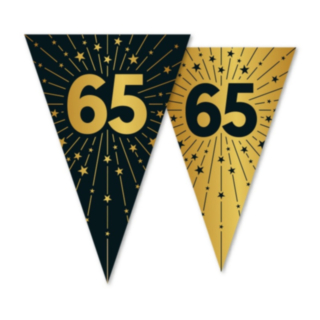 65 År Golden Celebrations Vimpelgirlang