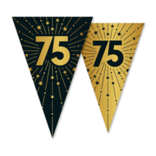 75 År Golden Celebrations Vimpelgirlang