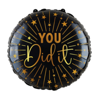 You Did It Golden Celebrations Folieballong