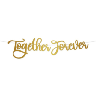 Together Forever Girlang Guld