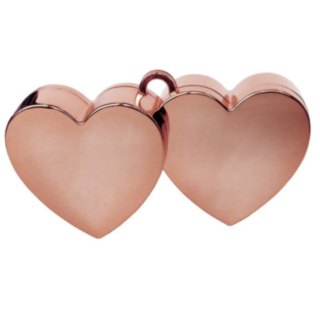 Hjärta Ballongvikt Roséguld