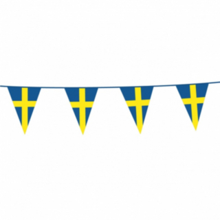 Sverige Vimpel Flaggirlang