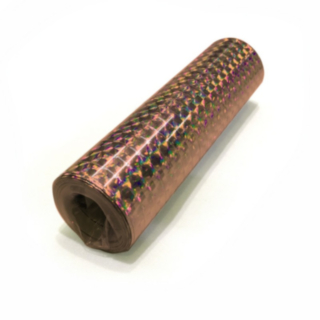 Holografiska Serpentiner Roséguld