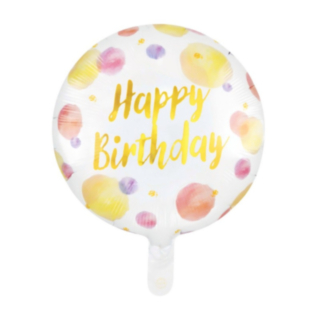 Happy Birthday Prickig Folieballong