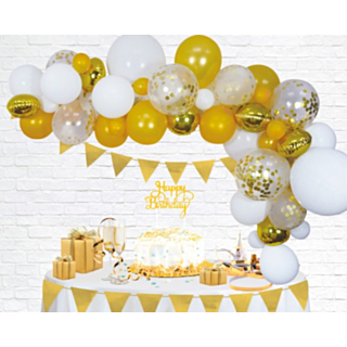 Ballongbåge DIY Guld