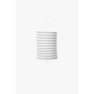 Cylinder Papperslykta Vit
