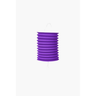 Cylinder Papperslykta Lila