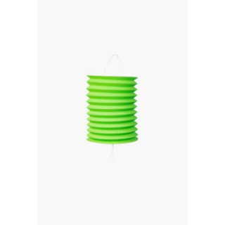 Cylinder Papperslykta Ljusgrön