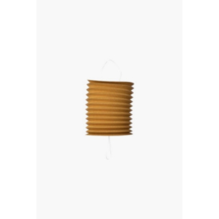 Cylinder Papperslykta Guld