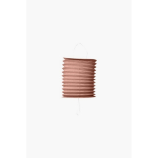 Cylinder Papperslykta Roséguld
