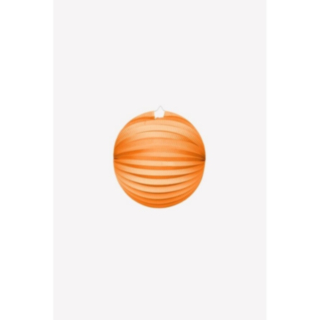 Rund Papperslykta Orange