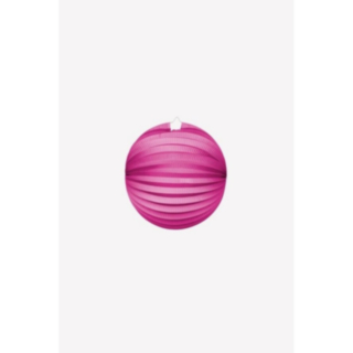 Rund Papperslykta Rosa