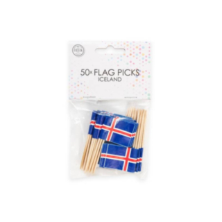 Island Flagga Matpinne