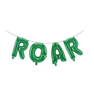 Roar Dinosaurie Folieballong Grön