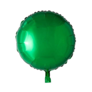 Rund Folieballong Grön
