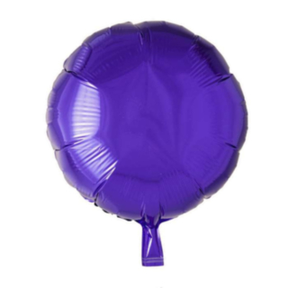 Rund Folieballong Lila