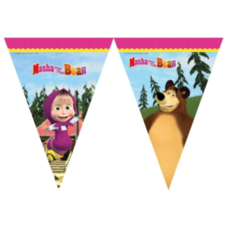 Masha Och Björnen® Vimpelgirlang