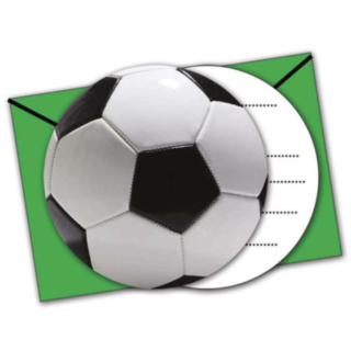 Fotboll Inbjudningskort
