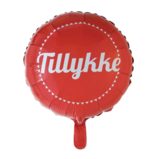 Tillykke Folieballong