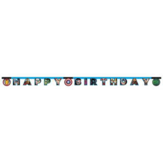 Avengers® Happy Birthday Girlang