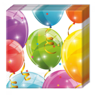 Festballonger Servetter