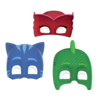 Pyjamashjältarna® Pappmasker