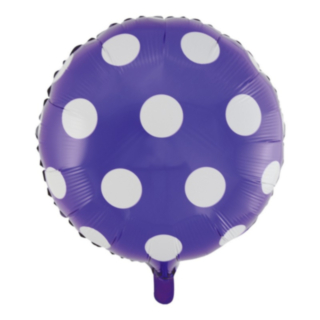Prickig Folieballong Lila
