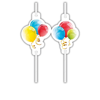 Ballong Papperssugrörr
