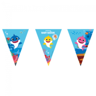 Baby Shark® Vimpelgirlang