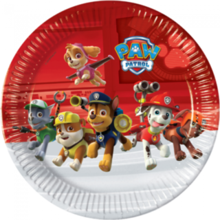 Paw Patrol® Papperstallrikar