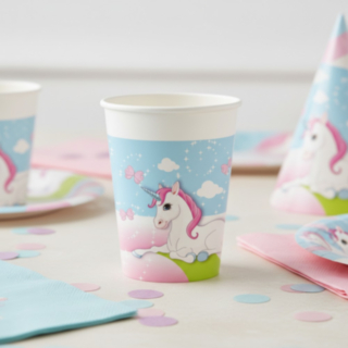 Unicorn Pappersmugg