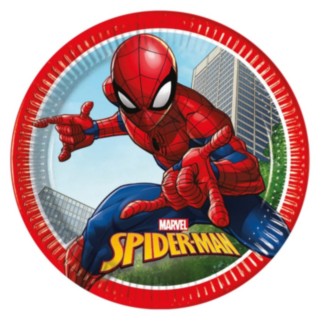 Spiderman Crime Fighter® Papptallrikar
