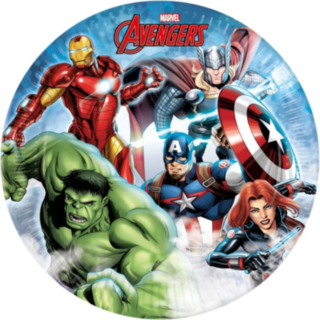 Avengers Infinity Stones® Papptallrikar