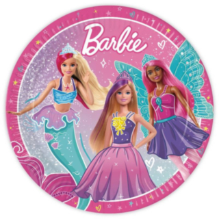 Barbie Fantasy® Papptallrikar